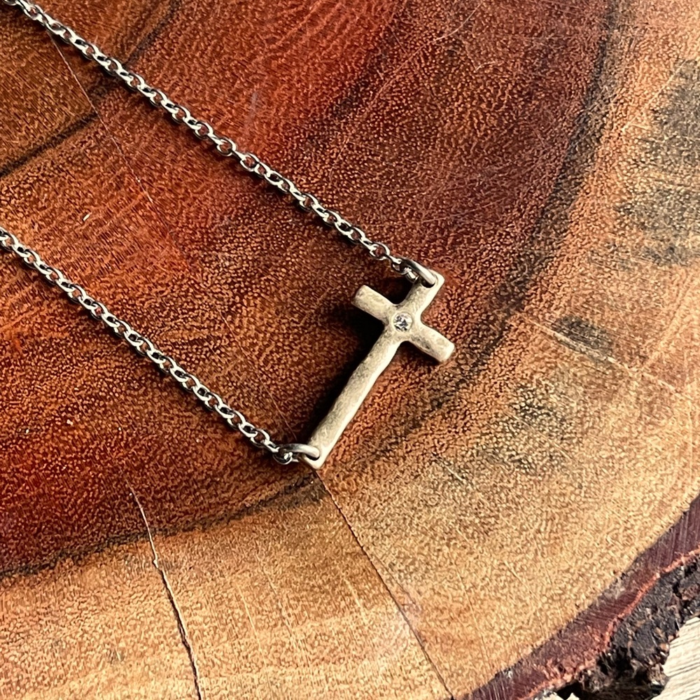JK by Thirty One Whisper Cross Necklace